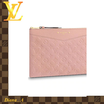 Louis Vuitton MONOGRAM EMPREINTE Monogram Leather Pouches  Cosmetic Bags 