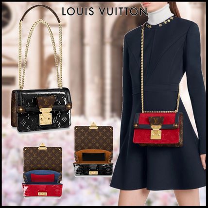 Louis Vuitton MONOGRAM 2020 SS Monogram 2WAY Bi color Chain Elegant Style Crossbody 