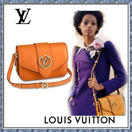 Louis Vuitton 2020 SS Monogram Casual Style Leather Elegant Style Logo M55946 