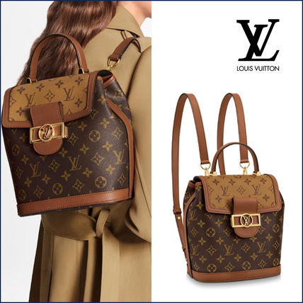 Louis Vuitton 2020 SS Monogram Leather Backpacks 