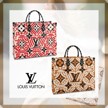 Louis Vuitton 2020 21AW Monogram Casual Style Logo Totes M45359 M45358 