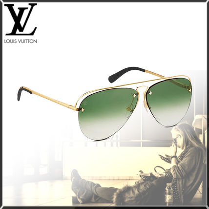 Louis Vuitton MONOGRAM Street Style Sunglasses Z1046W 