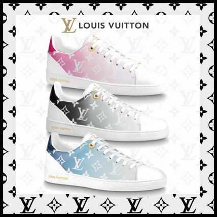 Louis Vuitton Monogram Plain Leather Logo Low Top Sneakers 1A87CT 1A87CD 1A87D9 