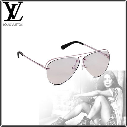 Louis Vuitton MONOGRAM Street Style Sunglasses Z1213E 