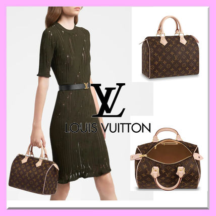 Louis Vuitton 2020 SS Monogram Leather Logo Handbags M41109  