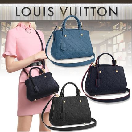 Louis Vuitton MONTAIGNE Monogram 3WAY Leather Elegant Style Crossbody Logo M41053 M42747 M44314 