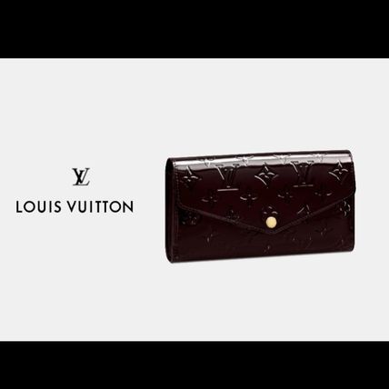 Louis Vuitton MONOGRAM VERNIS Monogram Canvas Long Wallets 