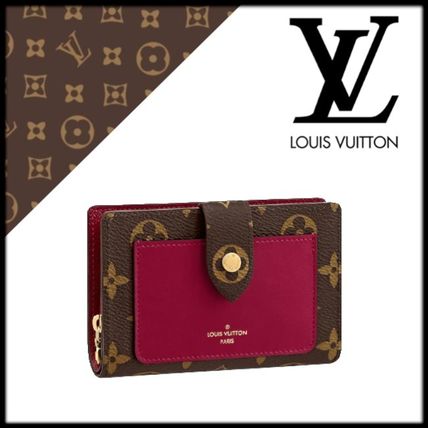 Louis Vuitton 2020 21AW Plain Folding Wallet Logo Folding Wallets M69433 