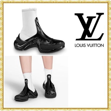 Louis Vuitton 2019 20AW Casual Style Leather Low Top Sneakers 