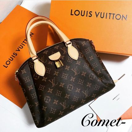 Louis Vuitton 2020 SS Monogram Casual Style Calfskin Blended Fabrics Leather M44543 