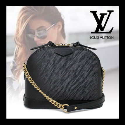 Louis Vuitton EPI Casual Style 2WAY Plain Leather Party Style Elegant Style 