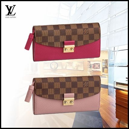 Louis Vuitton 2019 SS Other Plaid Patterns Leather Long Wallets 