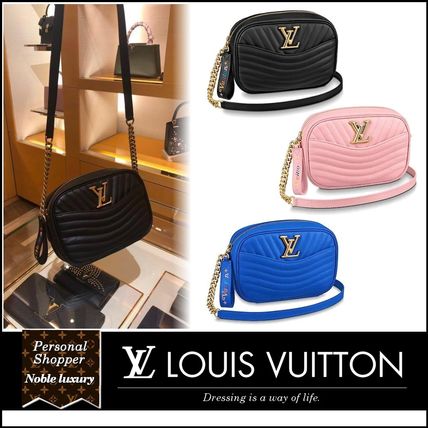 Louis Vuitton 2020 SS Casual Style Calfskin 3WAY Chain Plain Leather Party Style 