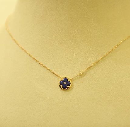 Louis Vuitton 2020 SS Blended Fabrics 18K Gold Necklaces  Pendants Q93611 