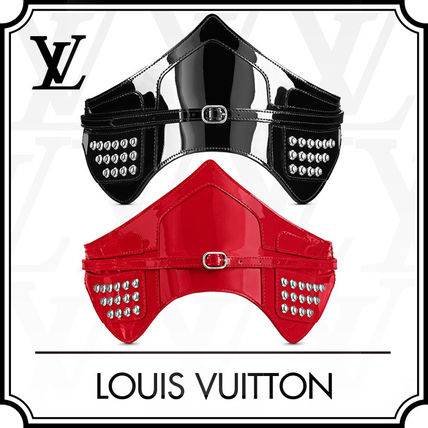 Louis Vuitton 2020 SS Casual Style Blended Fabrics Plain Leather Party Style M0211Y M0210Y 