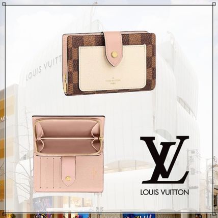 Louis Vuitton MONOGRAM 2020 21AW Monogram Canvas Bi color Folding Wallet Long Wallet N60380 