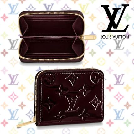 Louis Vuitton Monogram Street Style Leather Long Wallet Coin Cases M93607 