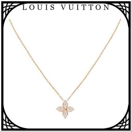 Louis Vuitton MONOGRAM 2020 21AW Costume Jewelry Casual Style Blended Fabrics Flower Q93710 