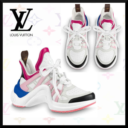 Louis Vuitton 2020 21AW Street Style Plain Low Top Sneakers