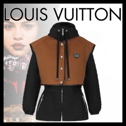 Louis Vuitton 2020 Cruise Bi Material Hooded Parka 1A60OE 