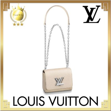 Louis Vuitton TWIST 2019 20AW Casual Style 2WAY Chain Plain Leather Party Style 