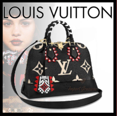 Louis Vuitton ALMA 2020 21AW Monogram Casual Style Canvas Blended Fabrics 2WAY Leather 56088464 