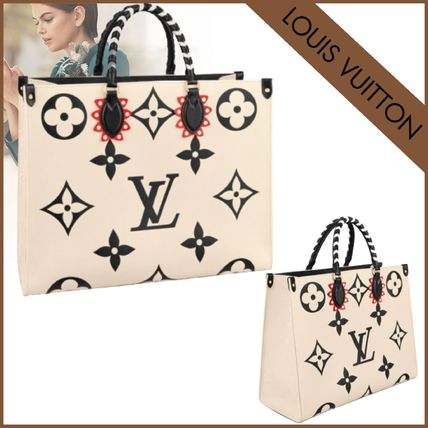 Louis Vuitton Monogram Casual Style 2WAY Leather Office Style M45372 