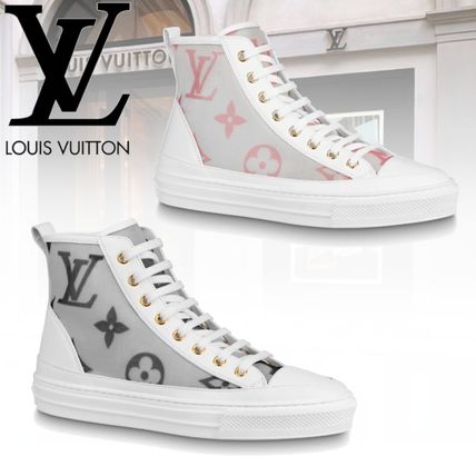 Louis Vuitton 2020 21AW Monogram Casual Style Leather Logo Low Top Sneakers 1A87DQ 1A87E6 