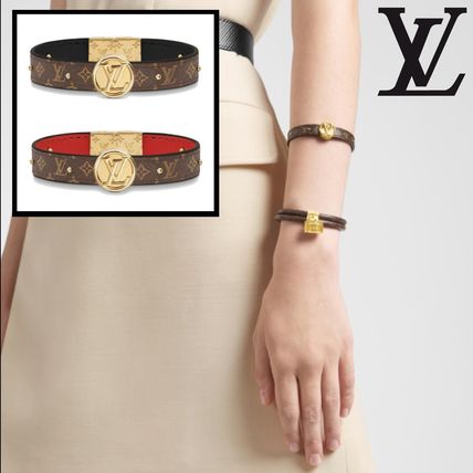 Louis Vuitton MONOGRAM 2020 SS Lv Circle Reversible Bracelet M6268F M6173F 