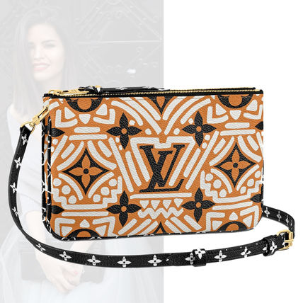 Louis Vuitton 2020 21AW Monogram Bag in Bag 2WAY Leather Elegant Style Logo 