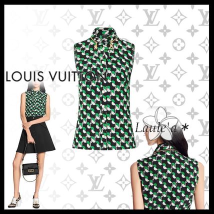 Louis Vuitton 2020 SS Casual Style Sleeveless Elegant Style Tanks  Camisoles 1A7SPB 