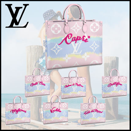 Louis Vuitton MONOGRAM Monogram Casual Style Tie dye Leather