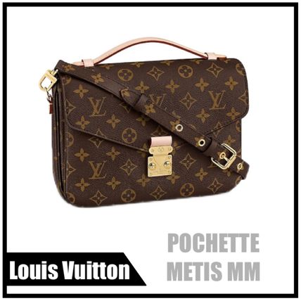 Louis Vuitton MONOGRAM 2020 SS Street Style Plain Leather Clutches 