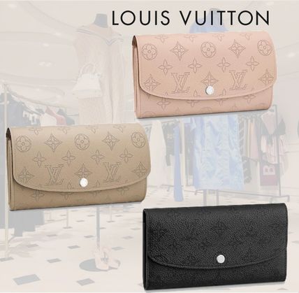 Louis Vuitton 2020 SS Monogram Leather Long Wallets M60143 M60144 M60145 