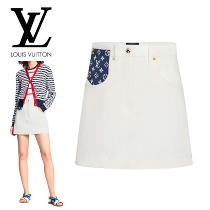 Louis Vuitton Monogram Mini Skirts 1A7UNK 1A7UNI 1A7UNH 1A7UNG 1A7UNF 