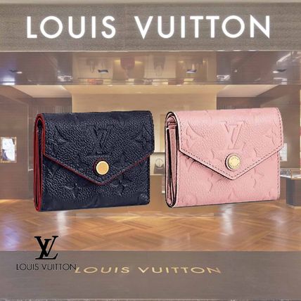 Louis Vuitton MONOGRAM Monogram Leather Folding Wallet Small Wallet Logo M62936 M58880 
