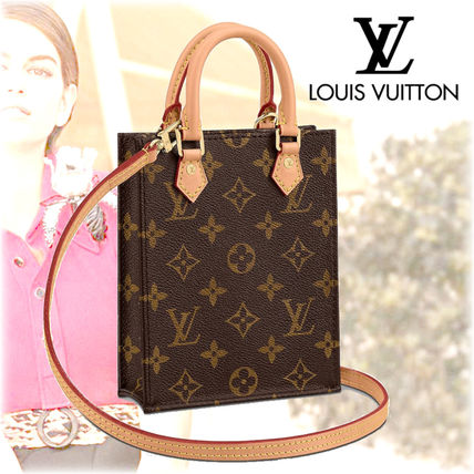 Louis Vuitton 2020 21AW Monogram 2WAY Leather Crossbody Logo Shoulder Bags M69442 