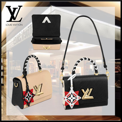Louis Vuitton TWIST 2020 21AW Blended Fabrics 3WAY Plain Leather Elegant Style Crossbody M56779 M56780 