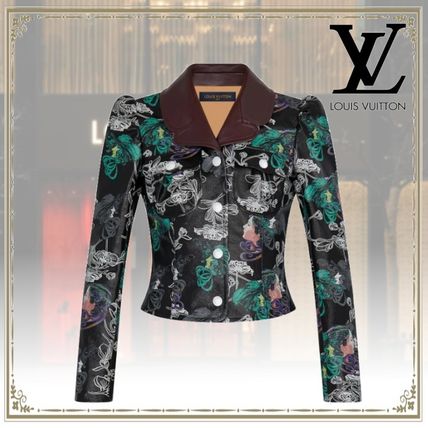 Louis Vuitton Leather Biker Jackets 