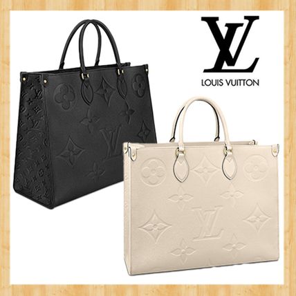 Louis Vuitton MONOGRAM 2020 21AW Monogram Casual Style A4 Plain Leather Logo Handbags M45081 M44925 