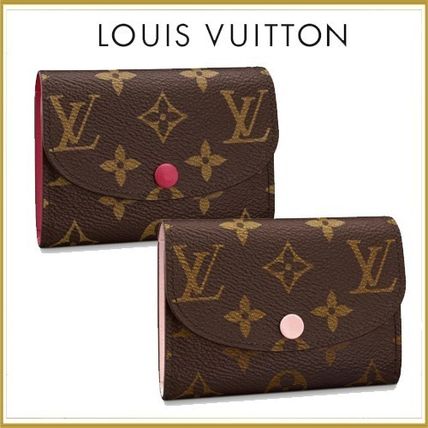 Louis Vuitton 2020 21AW Leather Small Wallet Logo Coin Cases 