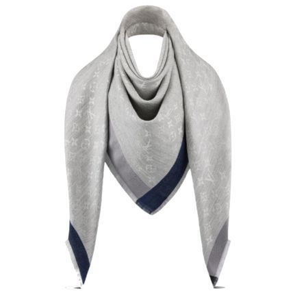 Louis Vuitton 2020 21AW Knit  Fur Scarves M76372 