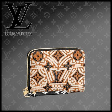 Louis Vuitton 2020 21AW Leather Logo Coin Cases M69496 