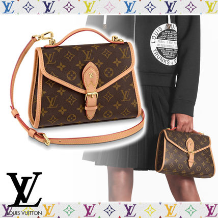 Louis Vuitton MONOGRAM 2020 SS Monogram Canvas 3WAY Leather Clutches M44919 