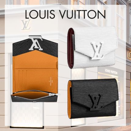 Louis Vuitton Leather Folding Wallet Small Wallet Logo Folding Wallets M69165 M69218 