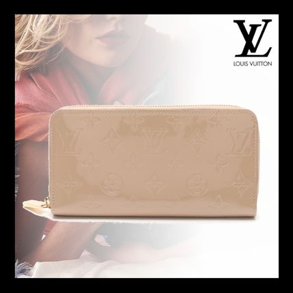 Louis Vuitton ZIPPY WALLET Monogram Unisex Calfskin Plain Leather Logo Long Wallets 