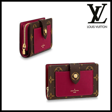Louis Vuitton Monogram Logo Folding Wallets 