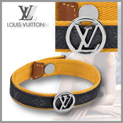 Louis Vuitton Casual Style Unisex Blended Fabrics Street Style Leather M6580D 