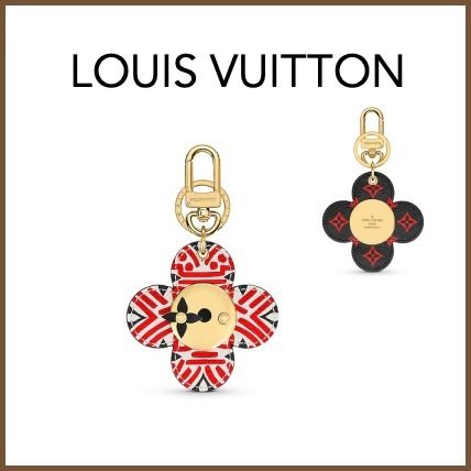 Louis Vuitton Monogram Canvas Logo Keychains  Bag Charms M69719 