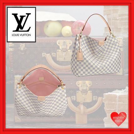 Louis Vuitton DAMIER 2020 SS Other Plaid Patterns Casual Style Canvas Blended Fabrics N42233 